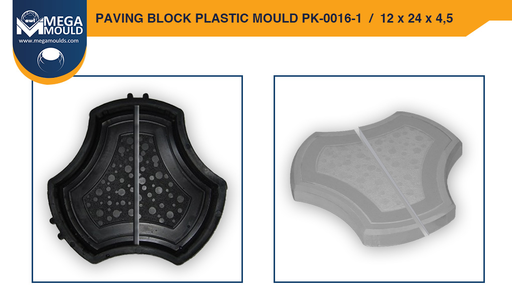 Molde De Plástico Para Hormigón PK-0016-1