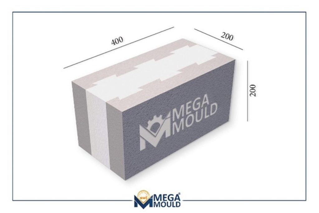 Modelos de moldes para bloques aislantes